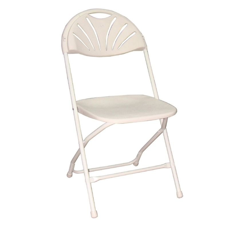 Chaise pliante BOSTON ECO+2 M4 - coloris blanc