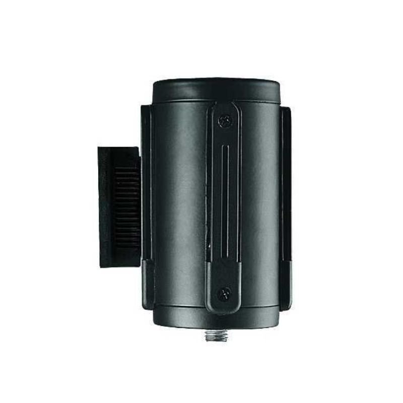Tête à Sangle seule pour Poteaux de guidage à SANGLE - finition Noir MAT