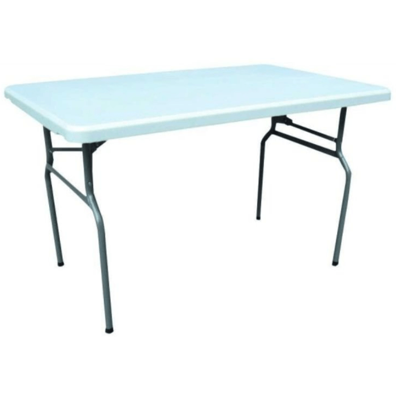 Table pliante Polyéthylène LORCA rectangulaire 122 x 76 cm
