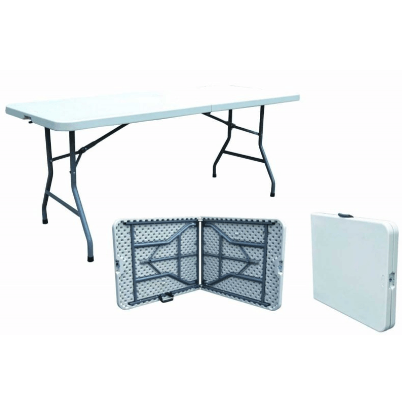 Table pliante Polyéthylène ECO+2 NG rectangulaire 183 x 76 cm - Valise