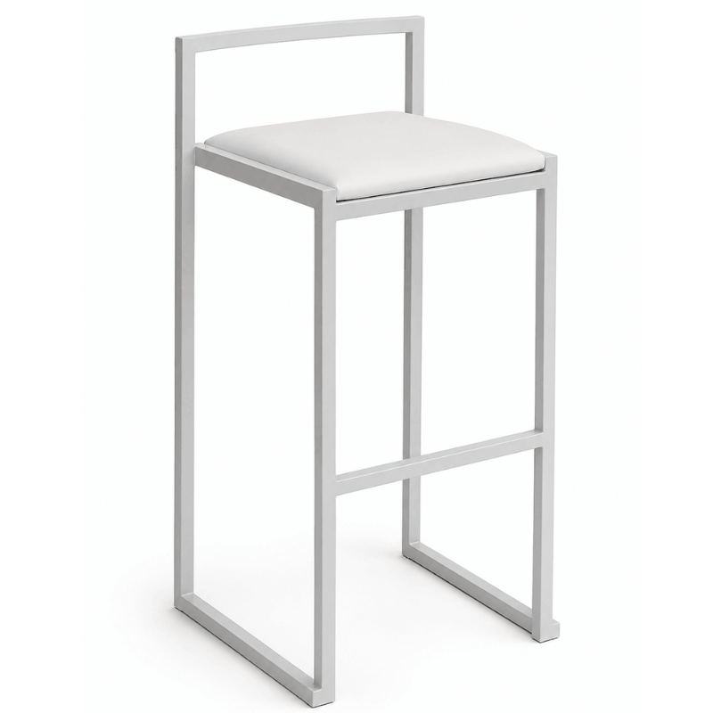 Tabouret de bar empilable STAKO - Blanc