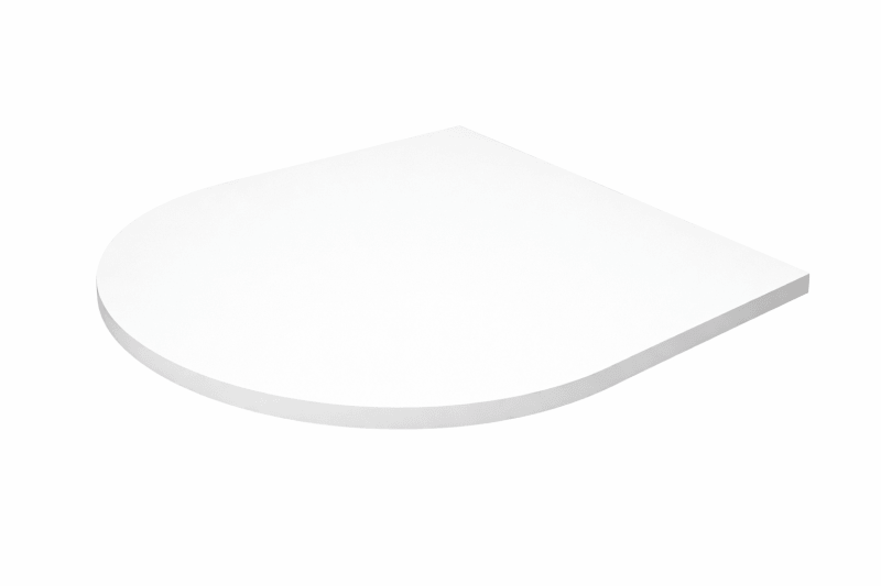 Plateau KURVO - coloris bois blanc