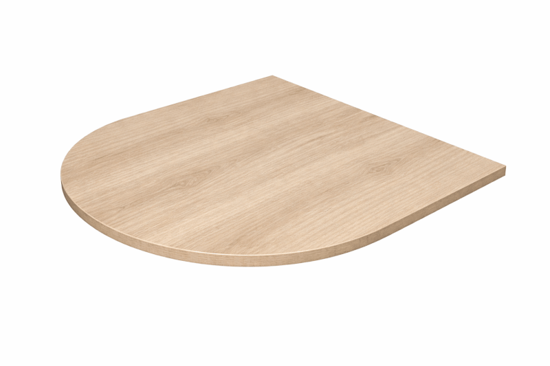 Plateau KURVO - coloris bois clair