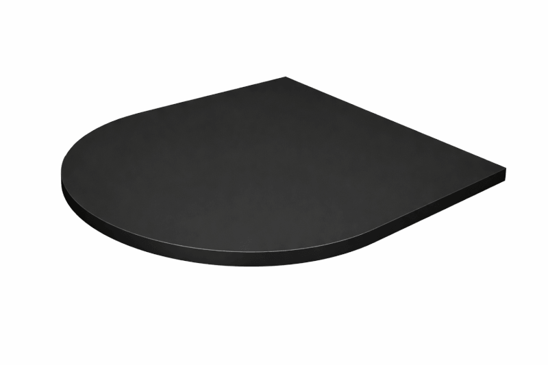 Plateau KURVO - coloris noir