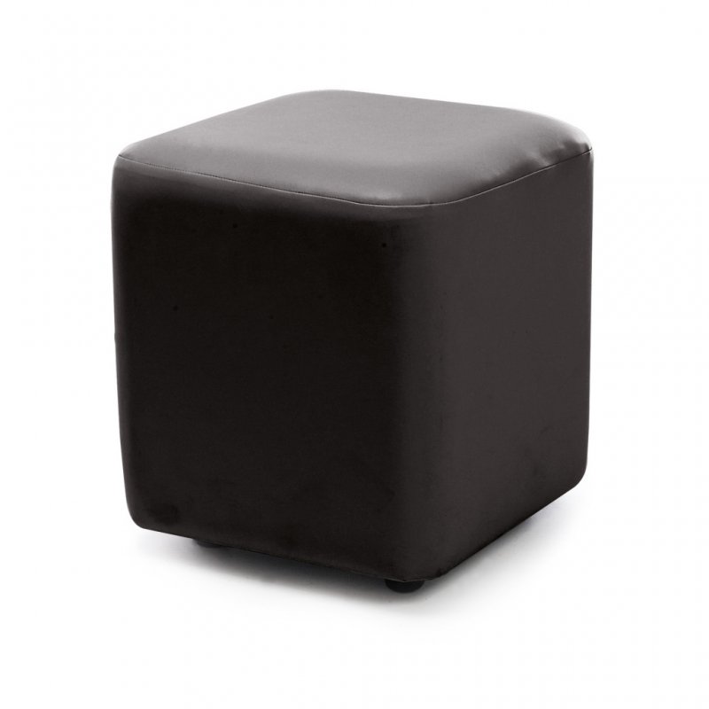 POUF Lounge 40 x 40 cm coloris noir