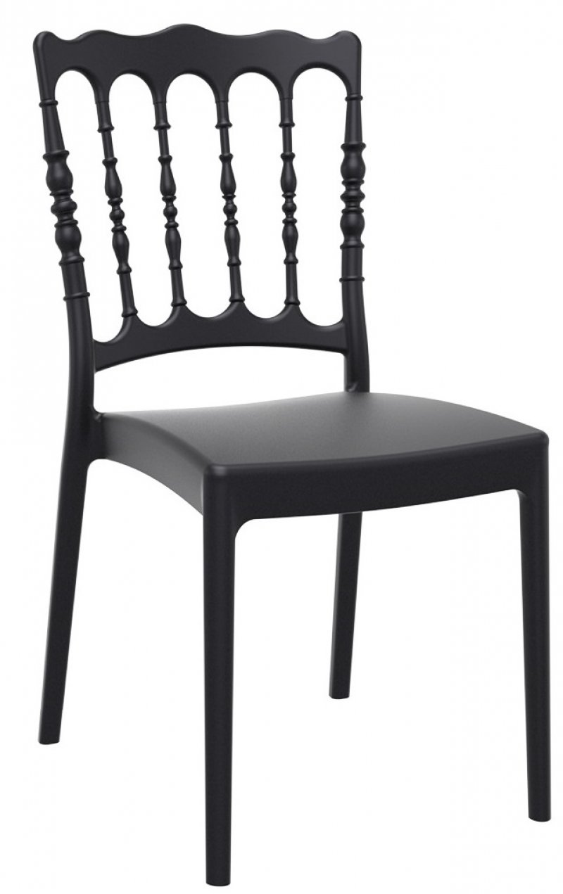 Chaise Napoléon GARDEN Polypropylène noir