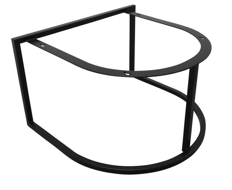 Structure table basse KURVO - coloris noir