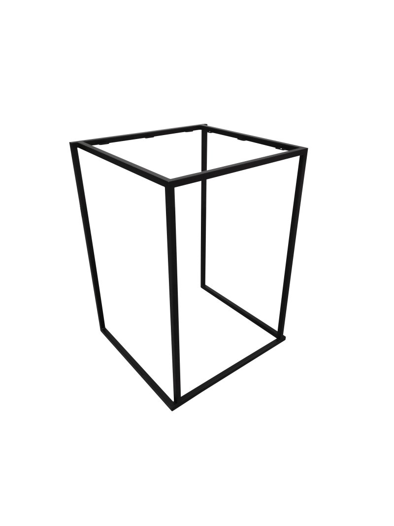 Structure Mange-debout STAKO - 80x74 cm - coloris noir