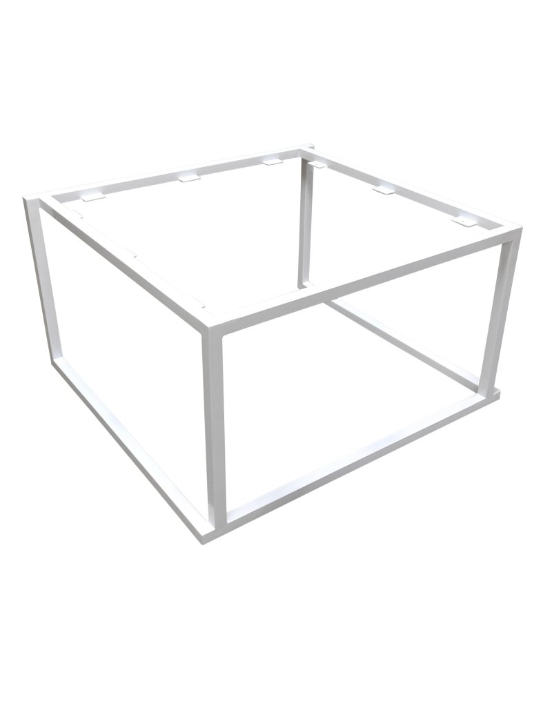 Structure table basse STAKO - coloris blanc
