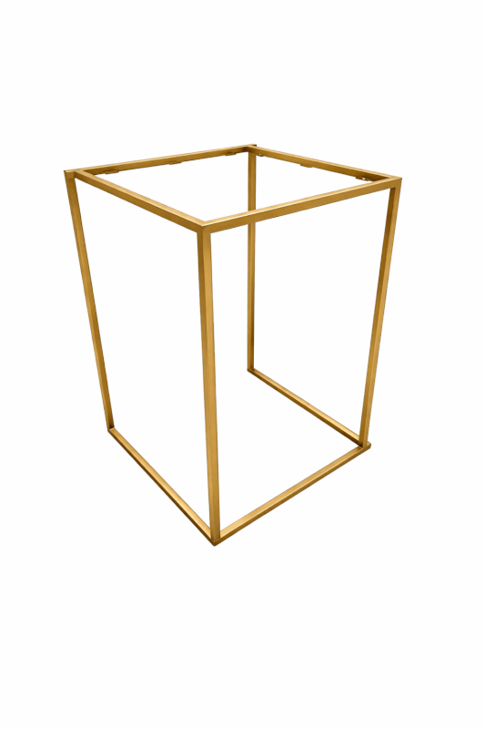 Structure Mange-debout STAKO - 60x55 cm - coloris bronze/or