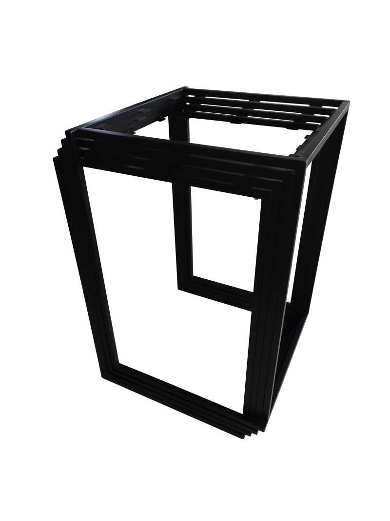Structure Mange-debout STAKO - 80x74 cm - coloris noir