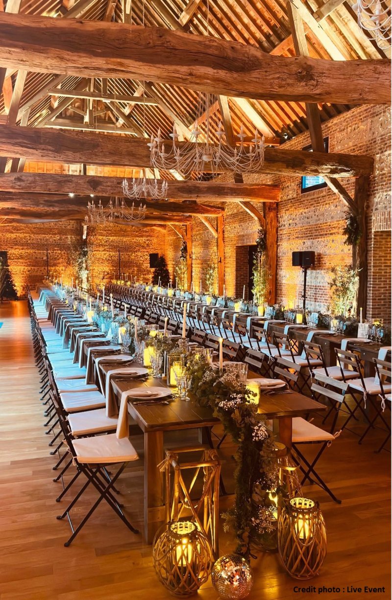 Table rustique "Heritage" pliable