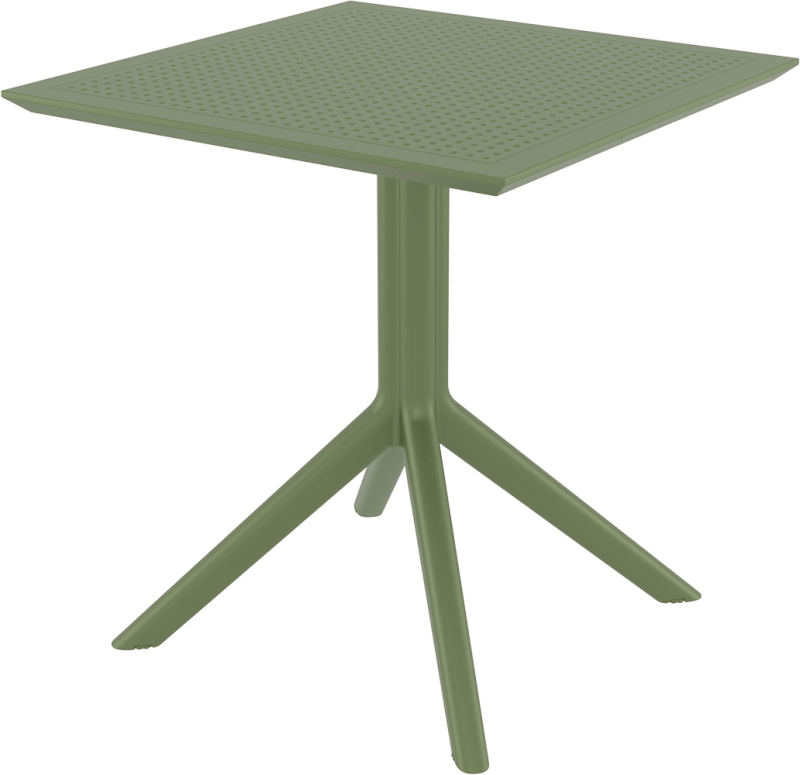 Table pliante SKY carrée  - 80cm non rabattable