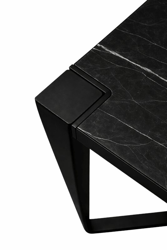 Plateau KROSS - coloris bois marbre noir